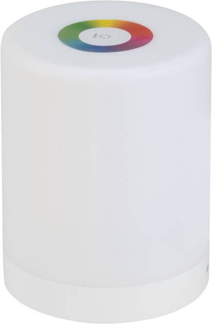 Akkus RGB asztali lámpa, fehér (diffúz), Eurolite 41700320 2. kép