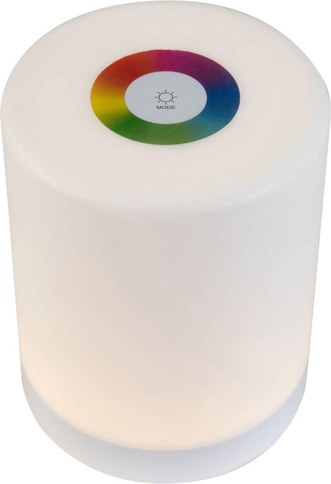 Akkus RGB asztali lámpa, fehér (diffúz), Eurolite 41700320 9. kép