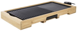 Tristar BP-2641 Asztali grill Elektromos Bambusz, Fekete