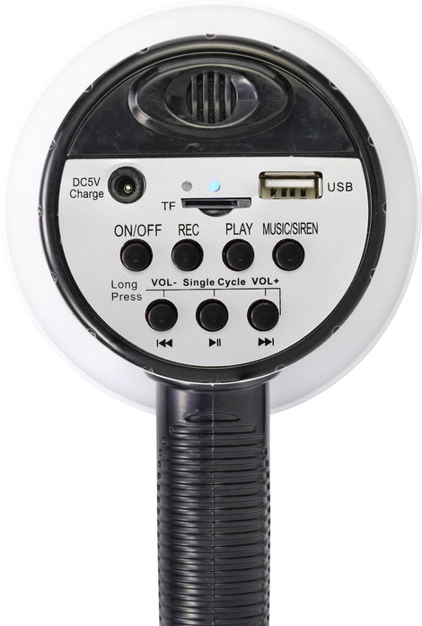 Akkus megafon felvétel funkcióval és hordpánttal 20 W, Renkforce RF-MP-200 3. kép