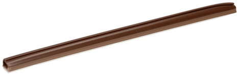 Öntapadós kábelcsatorna 1 m x 5,5 mm x 5 mm, barna, 4 db, Cablefix 2200-42 5. kép