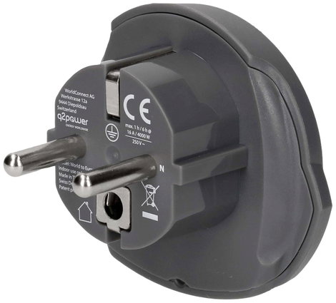 Q2 Power q2-1.100100-TH Úti adapter 2. kép