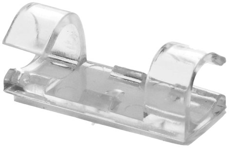 Max Hauri AG Kábelcsíptető öntapadó 164657 Köteg átmérő tartomány 10 mm (max) Átlátszó 14 db 3. kép