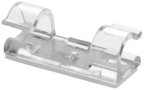 Max Hauri AG Kábelcsíptető öntapadó 164658 Köteg átmérő tartomány 8 mm (max) Átlátszó 18 db 5. kép