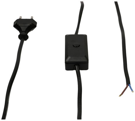 Max Hauri AG Max Hauri Zsinóros dimmer univerzális Fekete Kapcsolási teljesítmény (max.) 100 W 1 db 3. kép