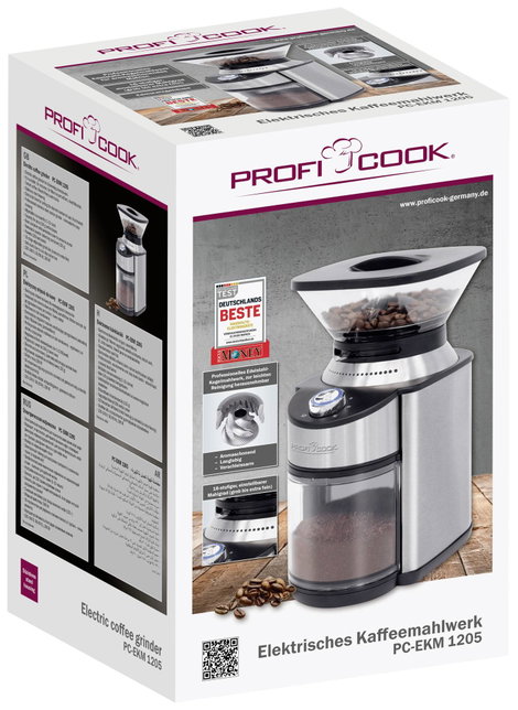 Profi Cook PC-EKM 1205 501205 Kávédaráló Nemesacél 3. kép