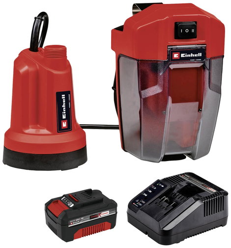 Einhell Power X-Change GE-SP 18 LL Li (1x4,0Ah) Tisztavíz búvárszivattyú 4500 l/óra 8 m