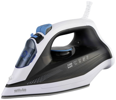 Silva Homeline DB 2201 Gőzölős vasaló Sötétszürke, Fehér, Kék 2200 W