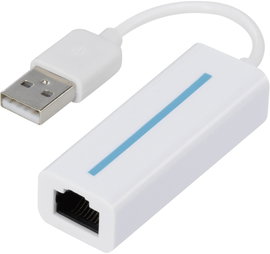 Renkforce RF-4870798 Hálózati adapter USB 2.0, LAN (10/100 MBit/s)