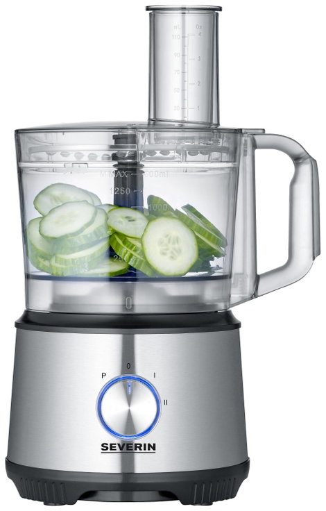 Severin KM 3892 Konyhagép 1200 W Ezüst, Fekete 3. kép