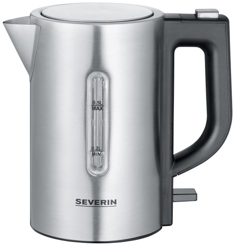 Severin WK 3647 Vízforraló BPA mentes Nemesacél, Fekete