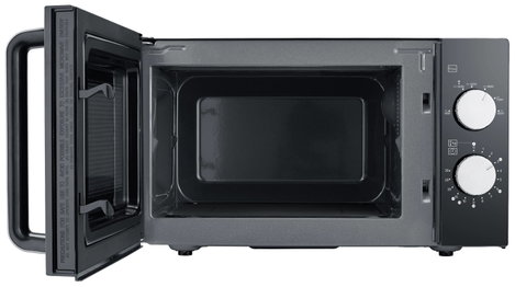 Severin MW 7761 Mikrohullámú sütő Fekete, Nemesacél 800 W 4. kép