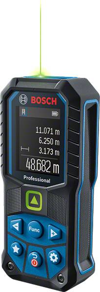 Bosch Professional GLM 50-25 G Lézeres távolságmérő Állványadapter, 6,3 mm (1/4) Mérési tartomány (m