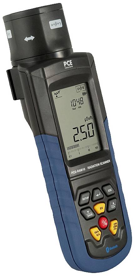 Geiger számláló kiértékelő szoftverrel, PCE Instruments PCE-RAM 10 2. kép