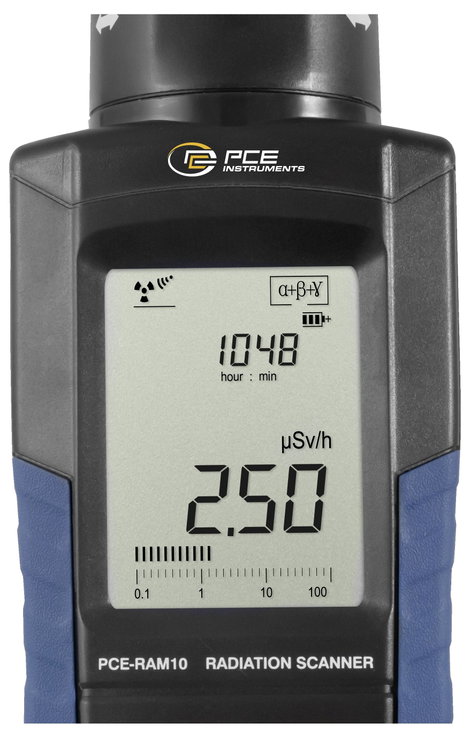Geiger számláló kiértékelő szoftverrel, PCE Instruments PCE-RAM 10 2. kép