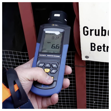 Geiger számláló kiértékelő szoftverrel, PCE Instruments PCE-RAM 10 4. kép