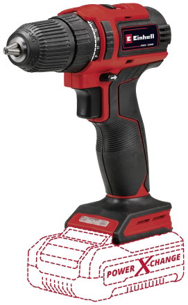 Einhell Power X-Change TE-CD 18/40 Li BL - Solo 4513997 Akkus fúrócsavarozó 18 V Lítiumion akku nélk
