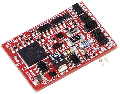 PIKO 56502 SmartDecoder XP 5.1 Lok dekóder Modul, Dugóval