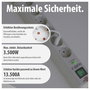 Túlfeszültség ellen védett elosztó, 6 részes, kapcsolóval, Brennenstuhl 1159700015 5. bélyegkép