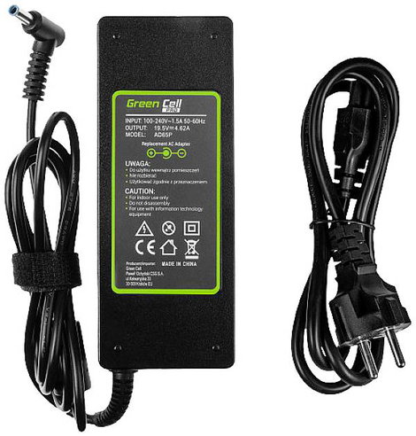 Green Cell AD65P Notebook tápegység 90 W 19.5 V 4.62 A