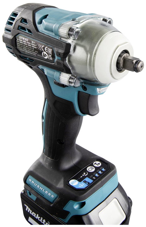 Makita DTW302Z Akkus ütvecsavarozó 18 V Vele szállított akkuk száma 0 Lítiumion akku nélkül 12. kép