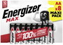 Energizer Max Ceruzaelem Alkáli mangán 1.5 V 8 db bélyegkép