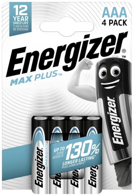 Energizer Mikroelem Max Plus Alkáli mangán 1.5 V 4 db
