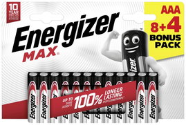 Energizer Mikroelem Max Alkáli mangán 1.5 V 12 db
