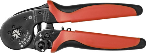 Érvéghüvely krimpelőfogó gyors beállítással 0,08 - 16 mm², Toolcraft TO-7165962
