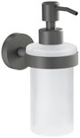tesa MOON GREY 40584-00000-00 Szappanadagoló 200 ml Szürke (matt), Üveg (selymes) bélyegkép