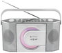 soundmaster RCD1755SI CD-s rádió URH CD Ezüst 2. bélyegkép