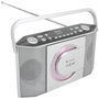 soundmaster RCD1755SI CD-s rádió URH CD Ezüst 3. bélyegkép