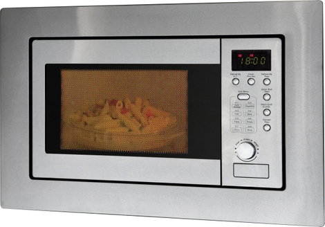 Grillezős mikrohullámú sütő 800/1000 W, Bomann MWG 2215 EB 622151