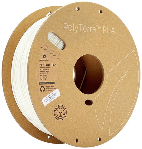 Polymaker 70822 PolyTerra PLA 3D nyomtatószál PLA műanyag alacsonyabb műanyag tartalom 1.75 mm 1000