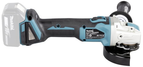 Makita DGA521ZX1 Akkus sarokcsiszoló 125 mm kefe nélkül 18 V 6. kép