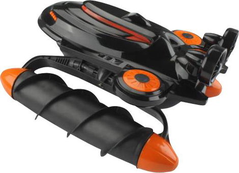 Kétéltű RC modell 340 mm RtR, Amphibious Black Rocket 10. kép
