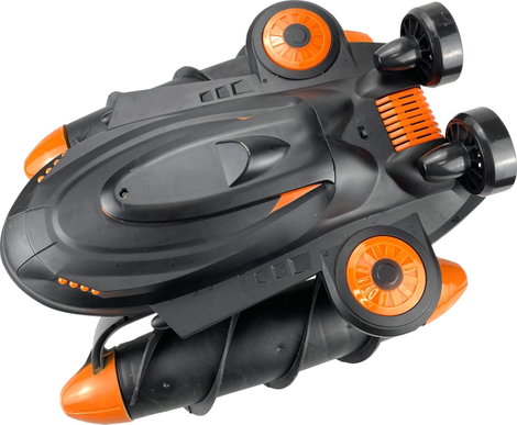 Kétéltű RC modell 340 mm RtR, Amphibious Black Rocket 4. kép