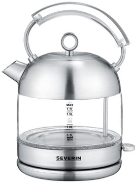 Severin WK 3459 Vízforraló Zsinór nélküli, BPA mentes Nemesacél