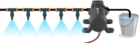 TOOLCRAFT TO-7159155 Kisfeszültségű búvárszivattyú 258 l/óra 12 V/DC 5. kép