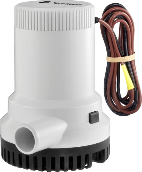 TOOLCRAFT TO-7159131 Kisfeszültségű búvárszivattyú 5678 l/óra 12 V/DC