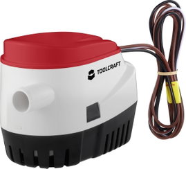 Kisfeszültségű búvárszivattyú érzékelővel 12 V 3 A 2839 l/h, Toolcraft TO-7159128