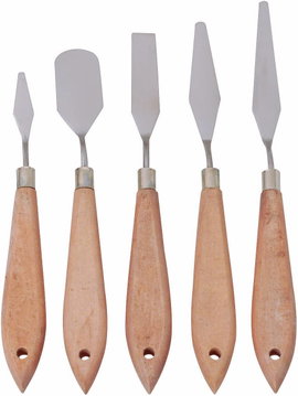 Reely RE-7042686 Spatula készlet 5 részes, Nagyon rugalmas