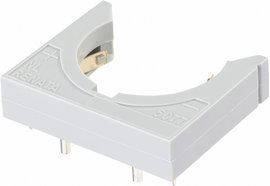 Gombelem tartó, beforrasztható, 30 x 29,5 x 8,4 mm, Renata NL5077-LF