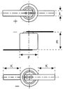 CR1/3N forrfüles lítium gombelem, forrasztható, 3 V, 170 mA, Varta CR 1/3 N LF 6131 2. bélyegkép