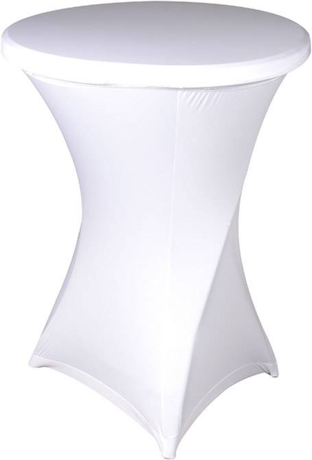 Perel Standing table cover Bárasztal huzatok Fehér FP200 2. kép