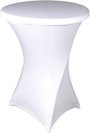 Perel Standing table cover Bárasztal huzatok Fehér FP200 4. bélyegkép
