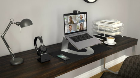 Jabra PanaCast 20 4K webkamera 3840 x 2160 Pixel Mikrofon, Csíptetős tartó, Beépített takaróblende 2. kép