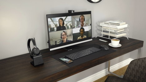 Jabra PanaCast 20 4K webkamera 3840 x 2160 Pixel Mikrofon, Csíptetős tartó, Beépített takaróblende 3. kép