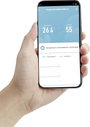 WiFi-s hőmérséklet és páratartalom mérő, fehér, Sygonix SY-4904438 6. bélyegkép