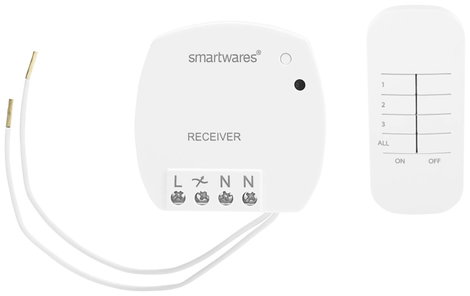 Smartwares SH4-99560 FSK 433 MHz Vezeték nélküli kapcsoló, Távirányító Dimmer funkcióval SH4-99560 2. kép